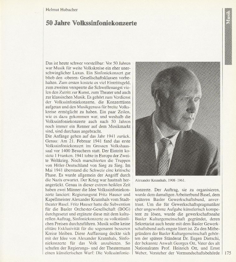 50 Jahre Volkssinfoniekonzerte – Seite 1