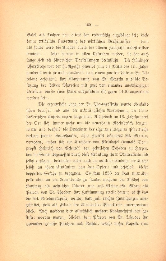 Die Kirchgemeinden Basels vor der Reformation – Seite 2