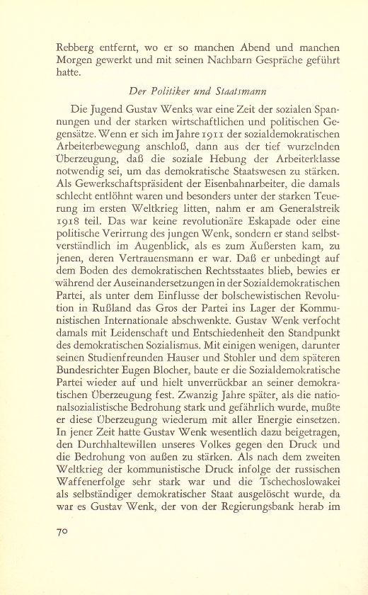 Ständerat und Regierungsrat Dr. h.c. Gustav Wenk (1884-1956) – Seite 3