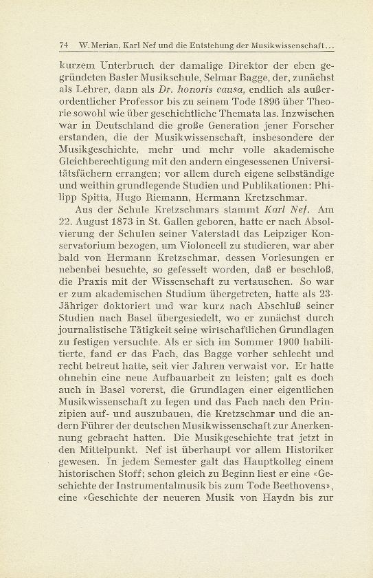 Karl Nef und die Entstehung der Musikwissenschaft in Basel – Seite 3