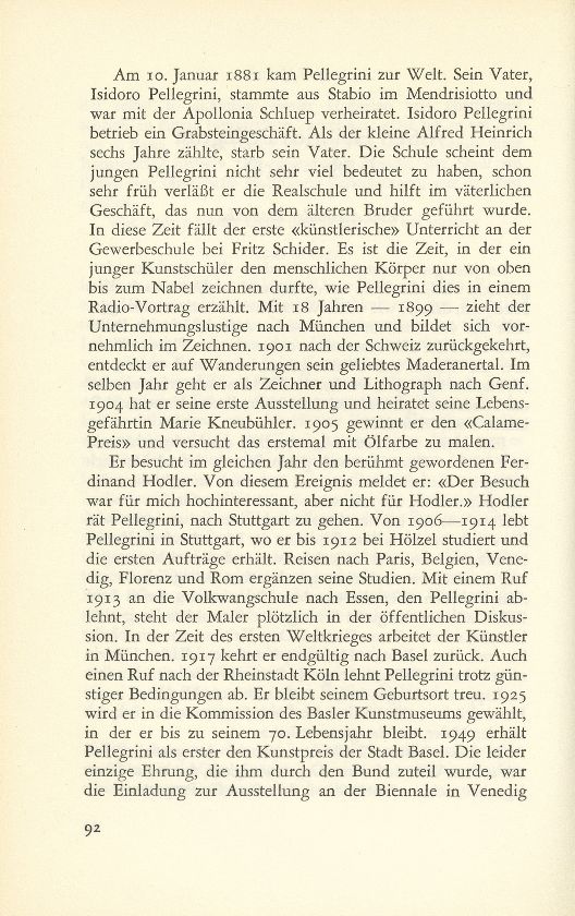 Alfred Heinrich Pellegrini (1881-1958) – Seite 2