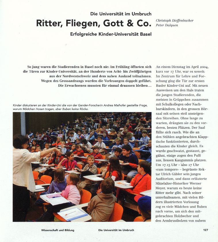 Ritter, Fliegen, Gott & Co – Seite 1