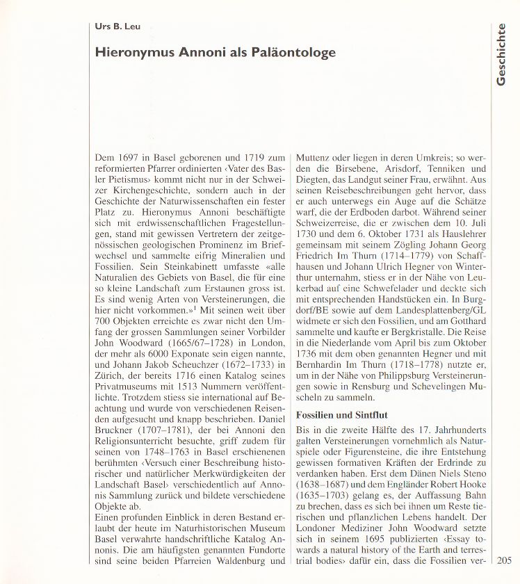 Hieronymus Annoni zum 300. Geburtstag – Seite 1