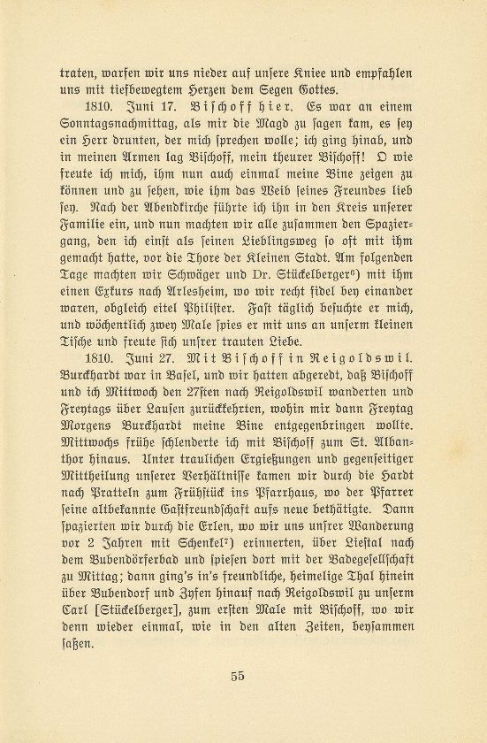 Aus den Aufzeichnungen von Pfarrer Daniel Kraus 1786-1846 – Seite 3