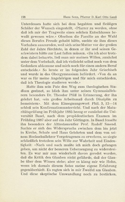 Pfarrer D. Karl Otto Gauss 1867-1938 – Seite 2