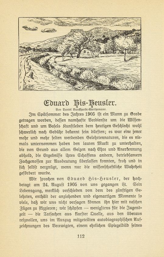 Eduard His-Heusler – Seite 1
