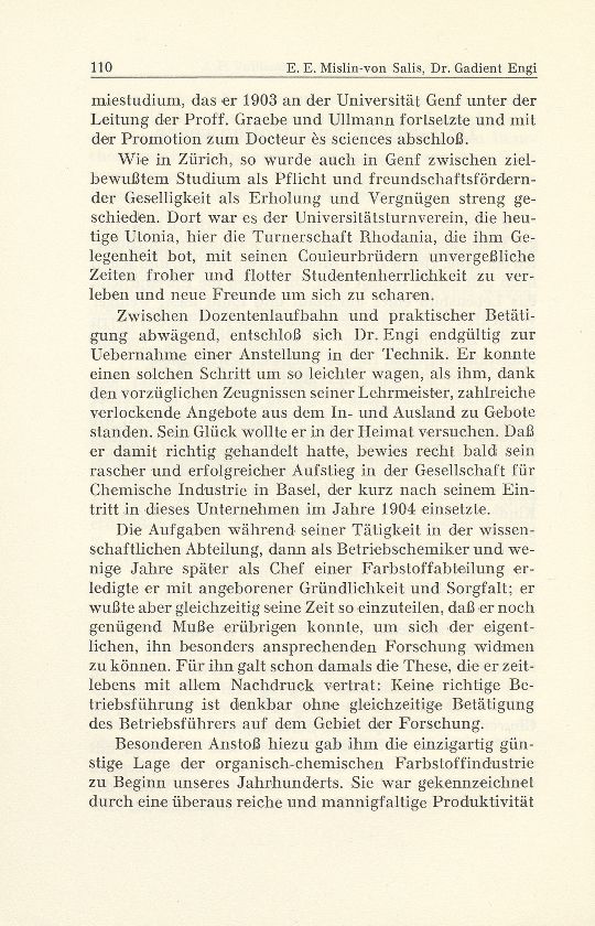 Dr. Gadient Engi-Hollenweger 13. Dezember 1881 bis 19. Mai 1945 – Seite 2