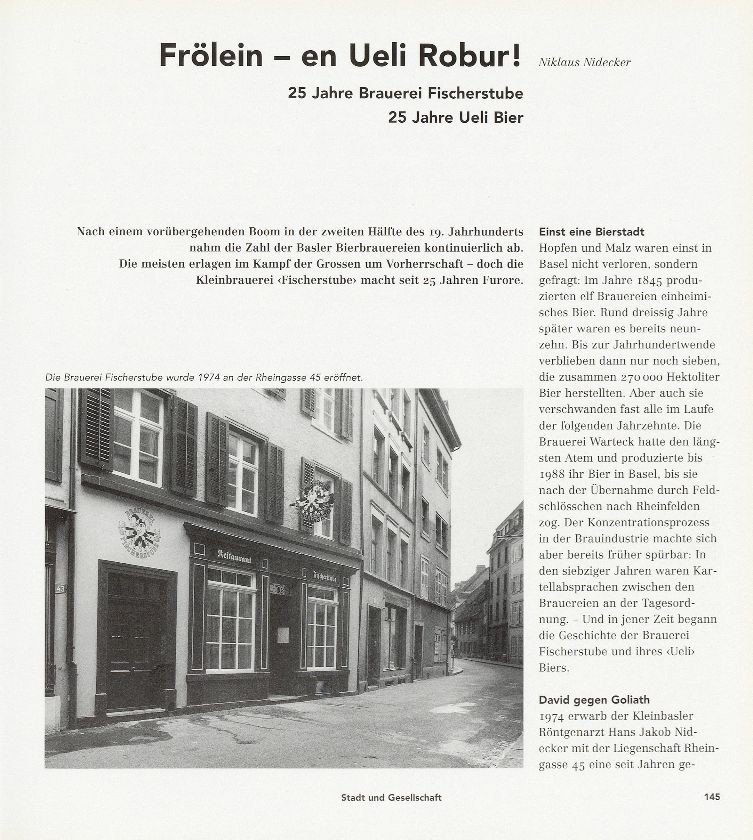 Frölein – en Ueli Robur! – Seite 1