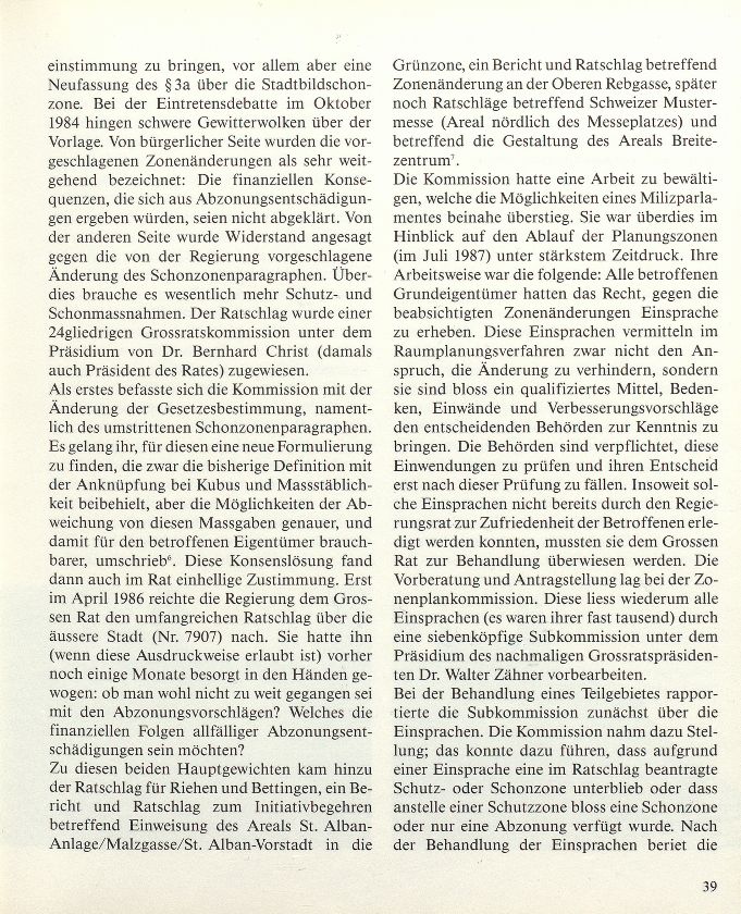 Die Zonenplanrevision 1984/1988 – Seite 3
