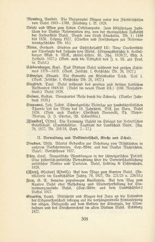 Basler Bibliographie 1928 – Seite 2