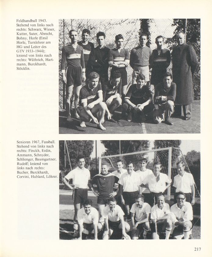 Der Gymnasialturnverein schreibt Basler Geschichte – Seite 2
