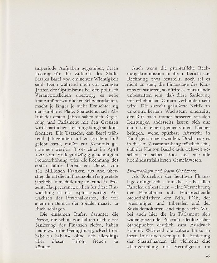 Halbzeit der Legislaturperiode 1972/76 – Seite 3