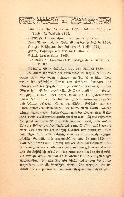 Beschreibung einer Badereise, die der Schultheiss von Liestal, Joh. David Hebdenstreit, anno 1775 mit seiner Frau nach Leuk gethan. (War damals 53 Jahre alt.) – Seite 3