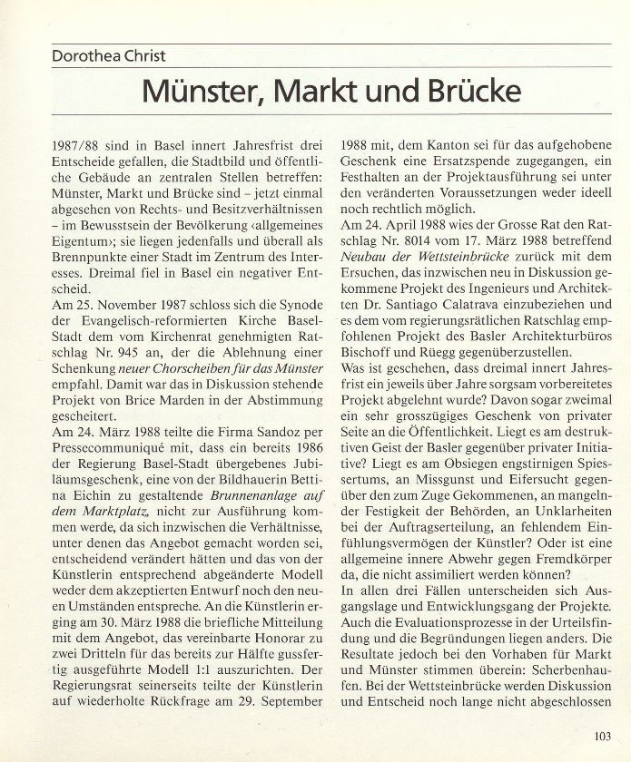 Münster, Markt und Brücke – Seite 1