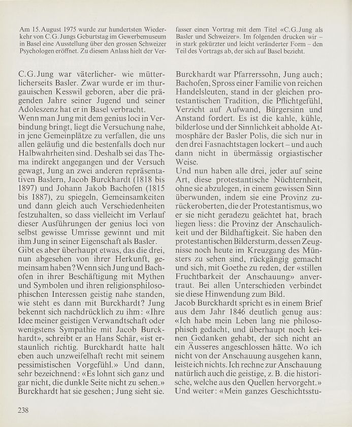C.G. Jung und Basel – Seite 2