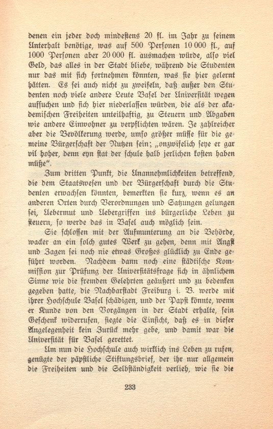 Vom Zuwachs der Basler Bürgerschaft aus der Universität bis zur Revolutionszeit – Seite 3