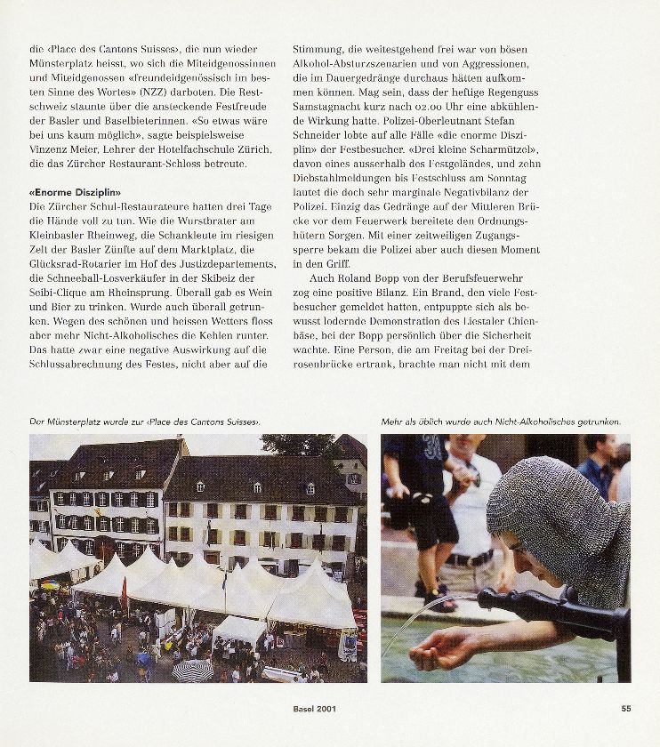 ‹s'Fescht vo Basel› – 17. bis 19. August 2001 – Seite 3