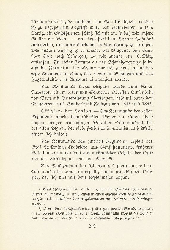 Emil Fischer-Miville als Unteroffizier in der französischen Fremdenlegion (1855-1858) – Seite 3