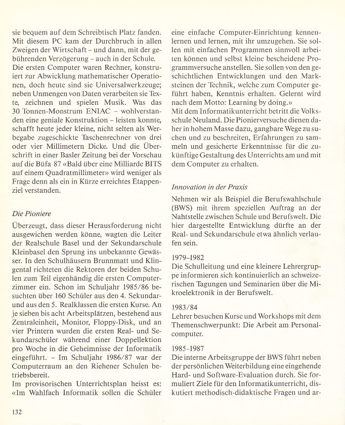 Informatik an der Basler Volksschule – Seite 3