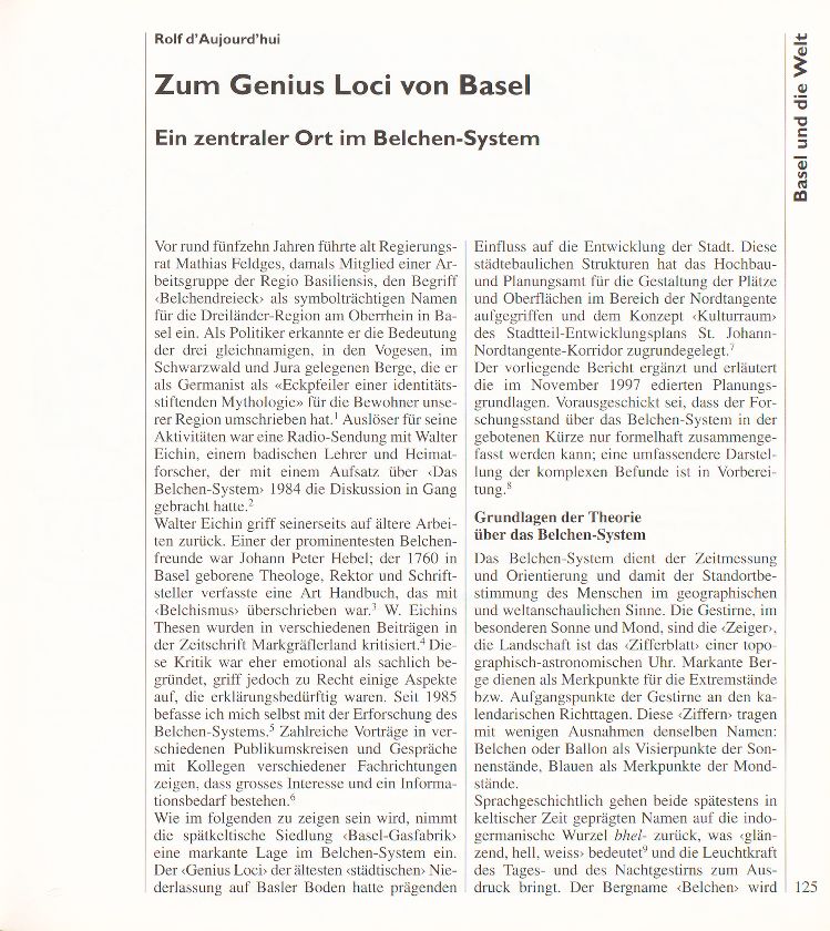Zum Genius Loci von Basel – Seite 1
