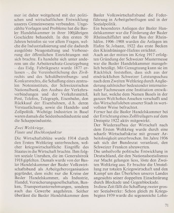 100 Jahre Basler Handelskammer – Seite 3