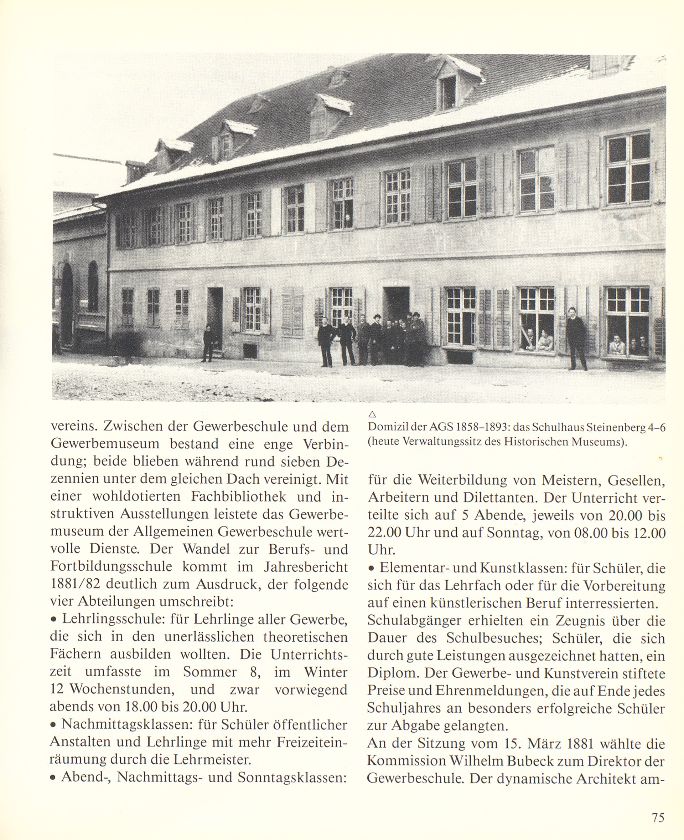 100 Jahre Allgemeine Gewerbeschule Basel als staatliche Institution – Seite 3