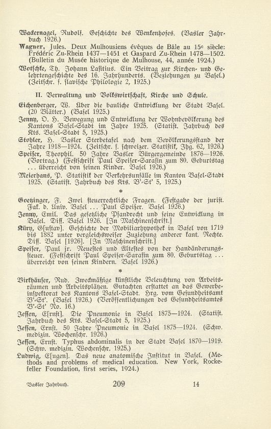 Basler Bibliographie 1926 – Seite 3