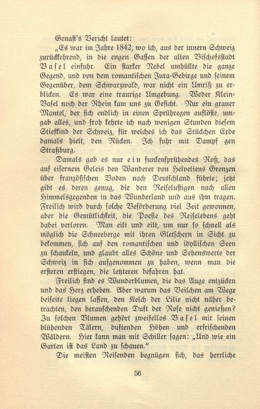 Reiseskizzen von Eduard Genast, Basel 1865 – Seite 3