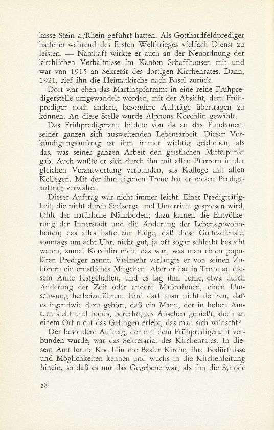 Pfarrer Alphons Koechlin-Thurneysen (1885-1965) – Seite 3