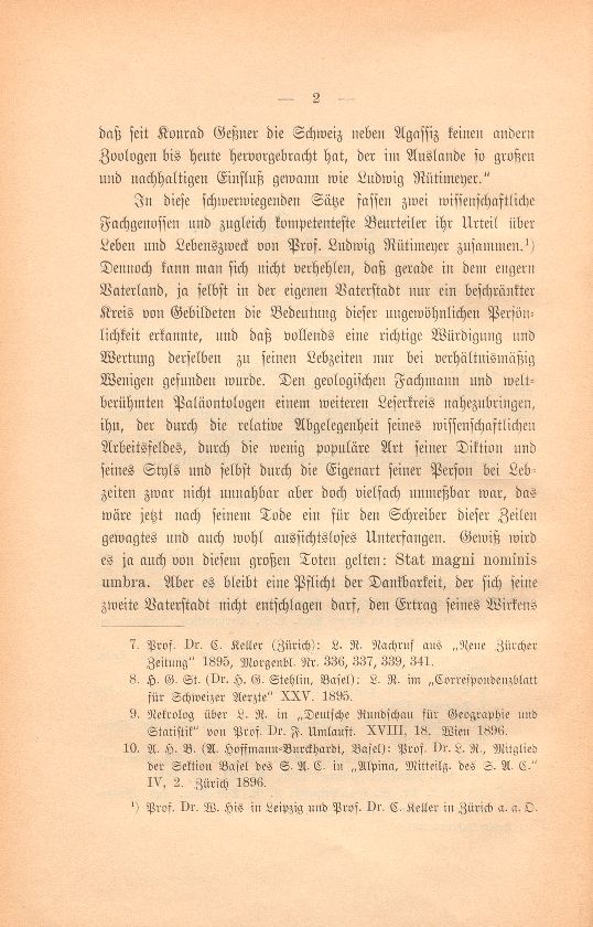 Karl Ludwig Rütimeyer – Seite 2