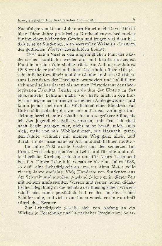 Eberhard Vischer. (1865-1946.) – Seite 3