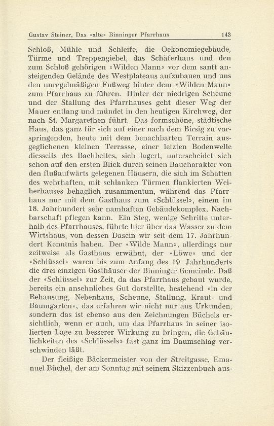 Das ‹alte› Binninger Pfarrhaus 1708-1938 – Seite 2