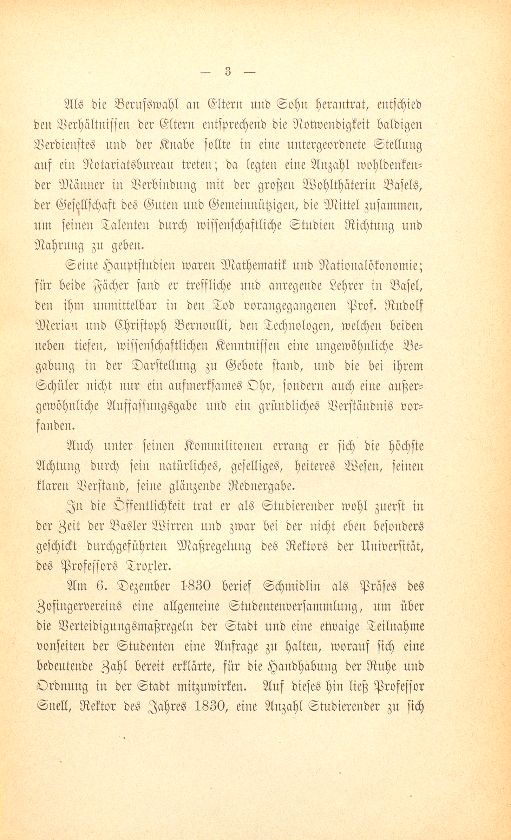 Wilhelm Schmidlin, Dr. phil., Direktor der Schweizerischen Centralbahn – Seite 3