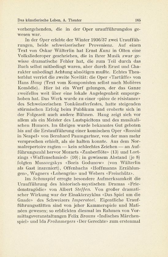 Das künstlerische Leben in Basel vom 1. Oktober 1936 bis 30. September 1937 – Seite 2