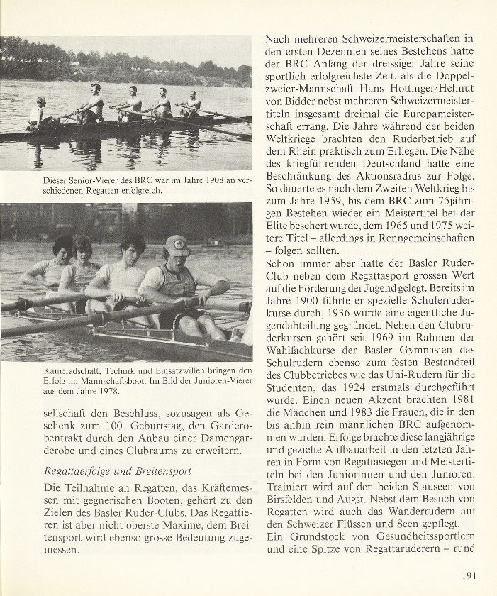 100 Jahre Basler Ruder-Club – Seite 3