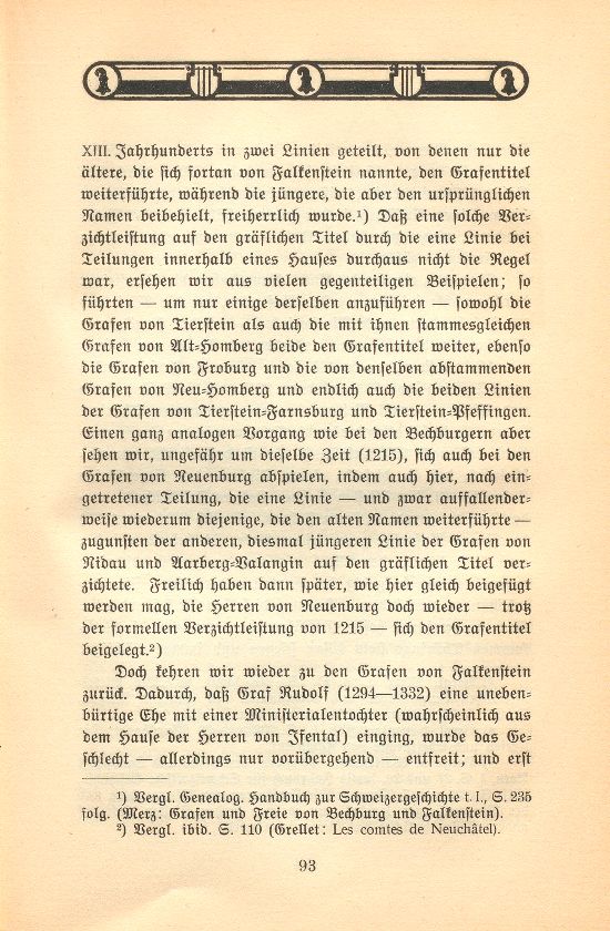Herkunft und Stellung von Adel und Patriziat zu Basel im XIII. bis XV. Jahrhundert – Seite 2