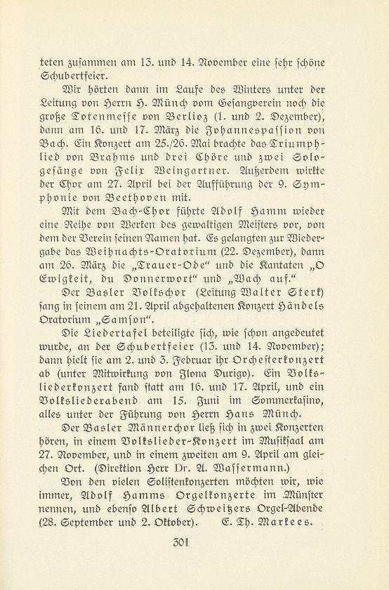 Das künstlerische Leben in Basel vom 1. Oktober 1928 bis 30. September 1929 – Seite 3