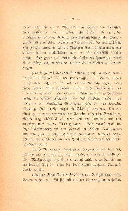 Mitteilungen aus einer Basler Chronik des beginnenden XVIII. Jahrhunderts [Sam. v. Brunn] – Seite 2