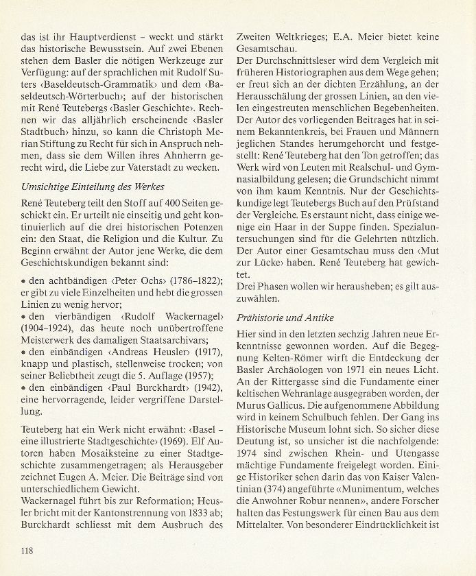 Die neue ‹Basler Geschichte› – Seite 2