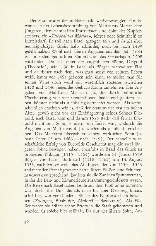 Matthaeus Merians Jugendjahre in Basel – Seite 3