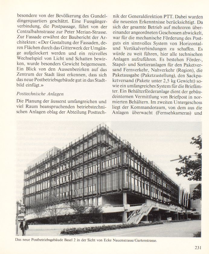 Das neue Postbetriebsgebäude Basel 2 – Seite 3
