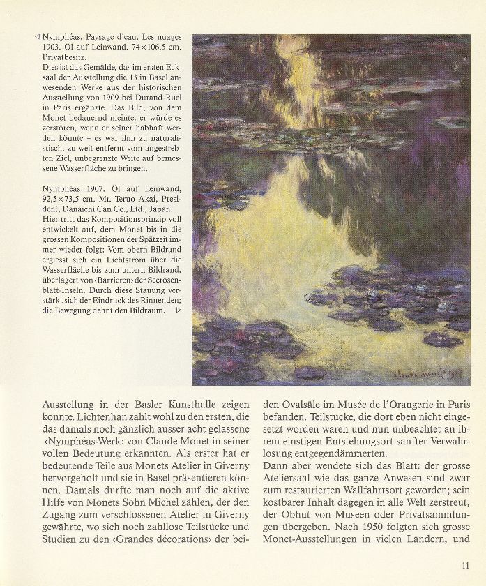 Claude Monets Nympheas im Kunstmuseum – Seite 3