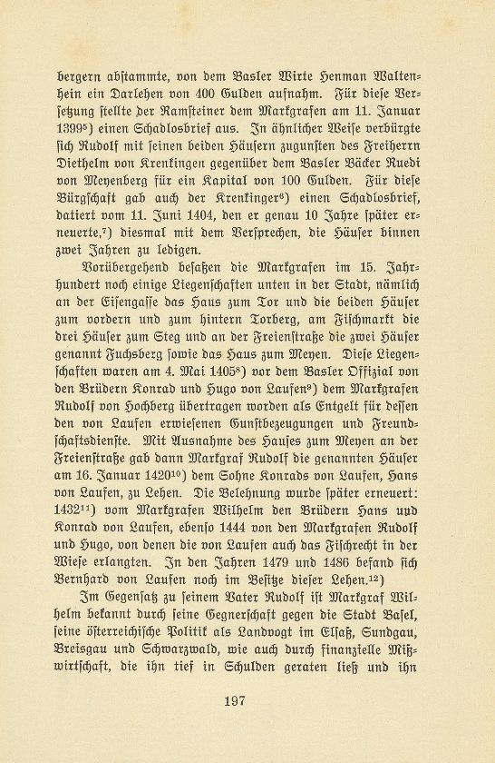 Der ehemalige Basler Besitz der Markgrafen von Baden – Seite 3