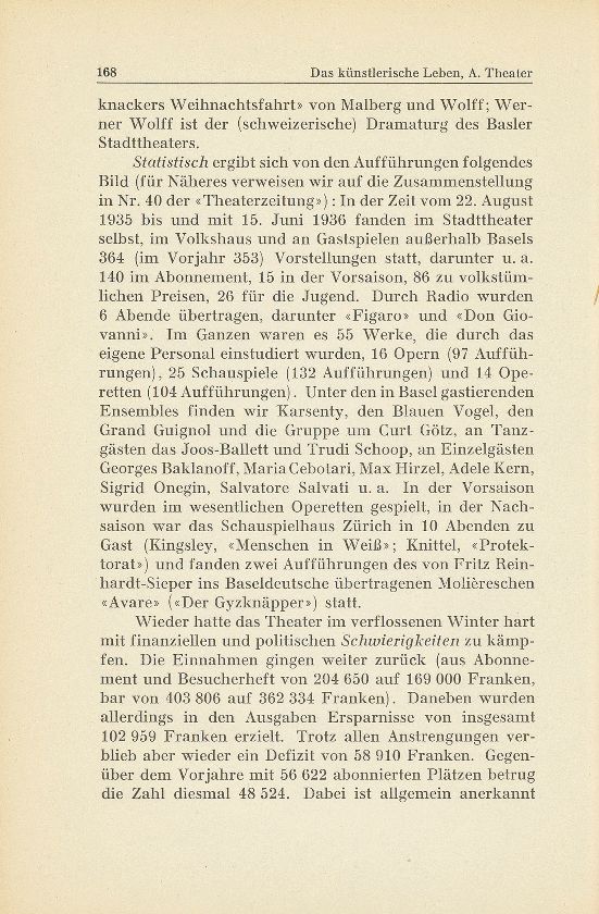 Das künstlerische Leben in Basel vom 1. Oktober 1935 bis 30. September 1936 – Seite 3