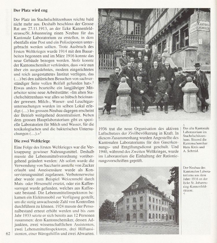 100 Jahre Kantonales Laboratorium Basel-Stadt – Seite 2
