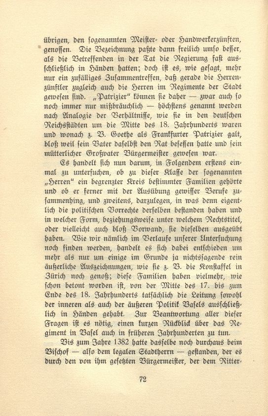 Stände und Verfassung in Basel vom 16. bis 18. Jahrhundert – Seite 3