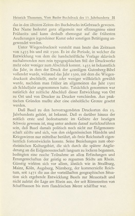 Vom Basler Buchdruck des 15. Jahrhunderts – Seite 2