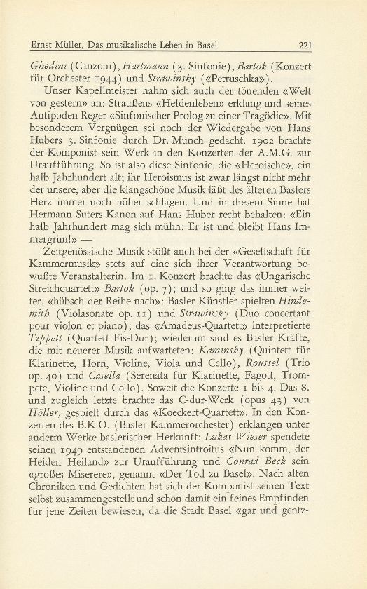 Das musikalische Leben in Basel vom 1. Oktober 1952 bis 30. September 1953 – Seite 3