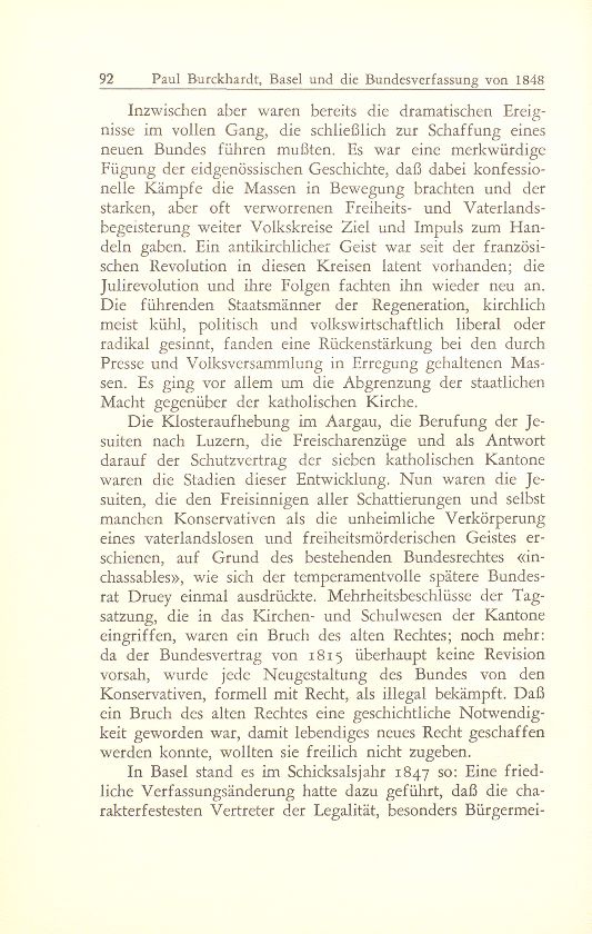 Basel und die Bundesverfassung von 1848 – Seite 2