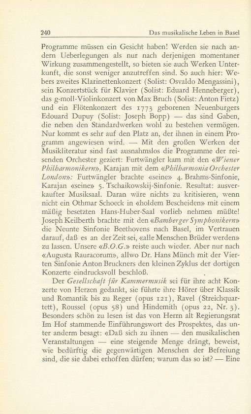 Das musikalische Leben in Basel vom 1. Oktober 1951 bis 30. September 1952 – Seite 3